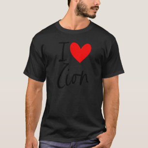 Camiseta Me Encanto El Nombre De Zion Hombres Personalizado
