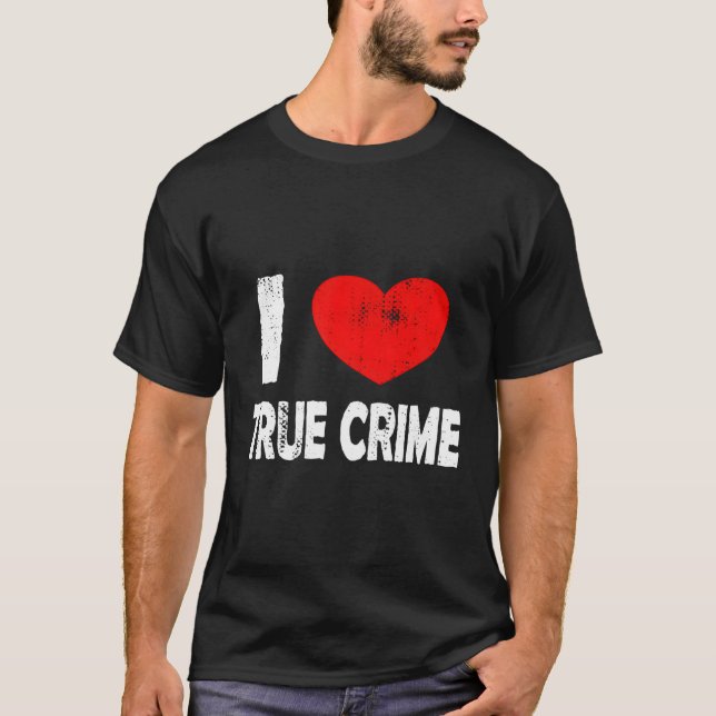 Camiseta Me Encanto El Verdadero Crimen (Anverso)