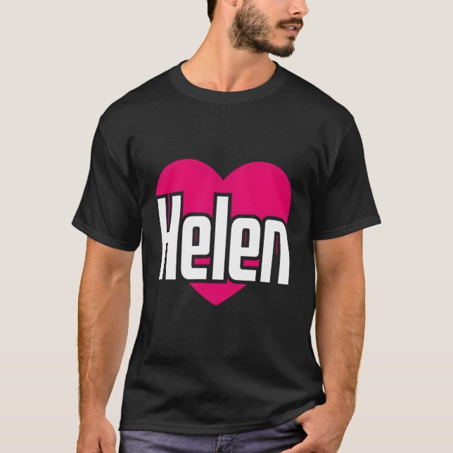 Camiseta Me Encanto Helen Nombre Yo Lo Hago. (Anverso)