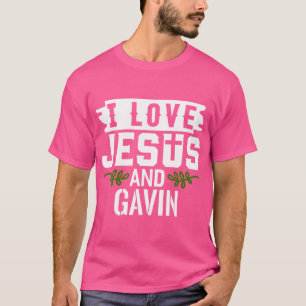 Camiseta Me Encanto Jesús Y Gavin Name Gavin