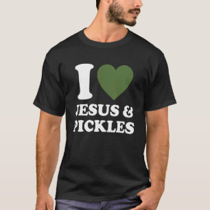 Camiseta Me Encanto Jesús Y Las Pickles De Cucumber Diciend