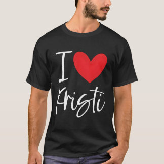 Camiseta Me Encanto Kristi Nombre Personalizado Bff Friend