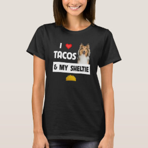 Camiseta Me Encanto Los Tacos Y Mi Costero De Comida Mexica