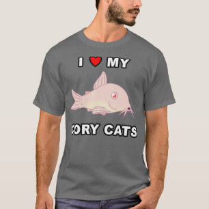 Camiseta Me Encanto Mi Albino Cory Catfish