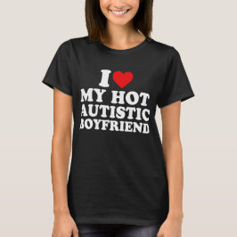 Camiseta Me Encanto Mi Amigo Autista Caliente
