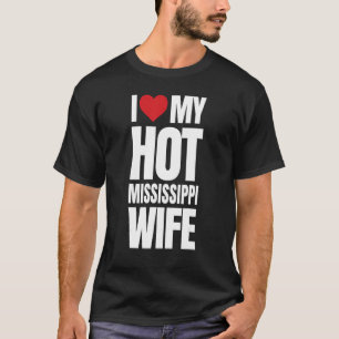 Camiseta Me Encanto Mi Calurosa Mujer Mississippi