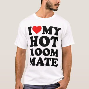 Camiseta Me Encanto Mi Compañero De Comedor Caliente