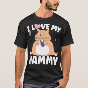 Camiseta Me Encanto Mi Dueño Hammy Hamster Fluffy Rodent Ma