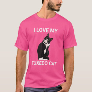 Camiseta Me Encanto Mi Gato De Tuxedo Por El Gato De Tuxedo