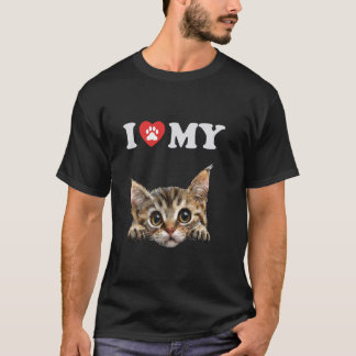 Camiseta Me Encanto Mi Gato Lambkin Kitten Gracioso Gato Am