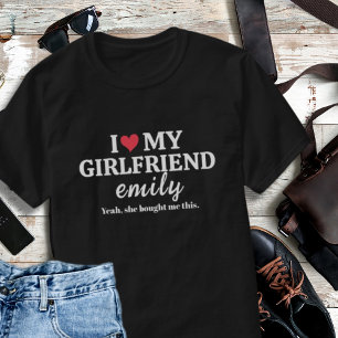 Camiseta Me Encanto Mi Novia Nombre Personalizado Novia Nov
