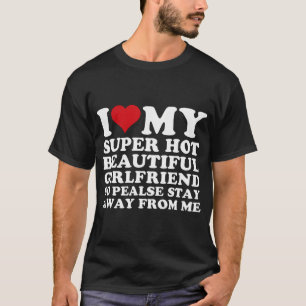 Camiseta Me Encanto Mi Novia Súper Caliente Así Que Por Fav