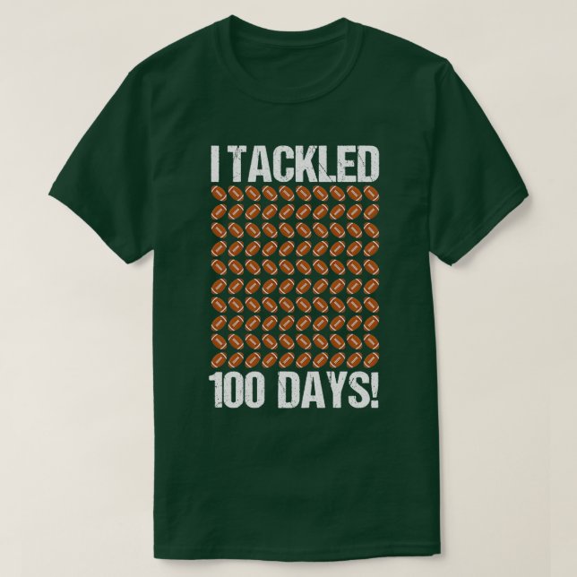 Camiseta Me Enfrenté A 100 Días 10 (Diseño del anverso)