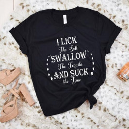 Camiseta Me Enrollo Salar Tragar Tequila Y Sacar El Regalo