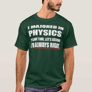 Camiseta Me especialicé en Física