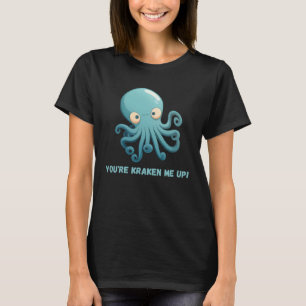 Camiseta Me están calmando los tentáculos de calamar del pu