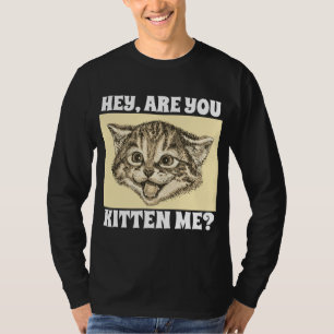 CAMISETA ¿ME ESTÁS BEBIENDO? FUNNY CAT T-SHIRTS
