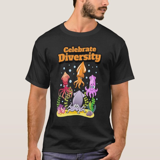 Camiseta ¿Me estás caldeando pulpo calamar de pez dorado? (Anverso)
