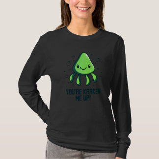 Camiseta Me estás Kraken Octopus  Cuttlefish Calamar