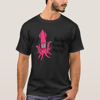 Camiseta Me estás Krakeneando Pulpo  Sepia Calamar 2