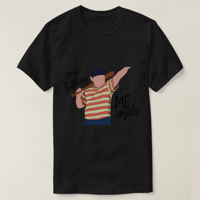 Camiseta Me estás matando a mi Pegatina (Diseño del anverso)
