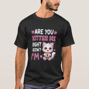 Camiseta ¿Me estás tomando el pelo ahora mismo? Cumplo 9 añ