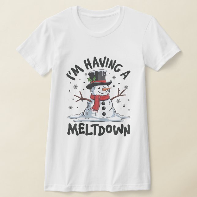 Camiseta Me estoy derritiendo (Distribución)