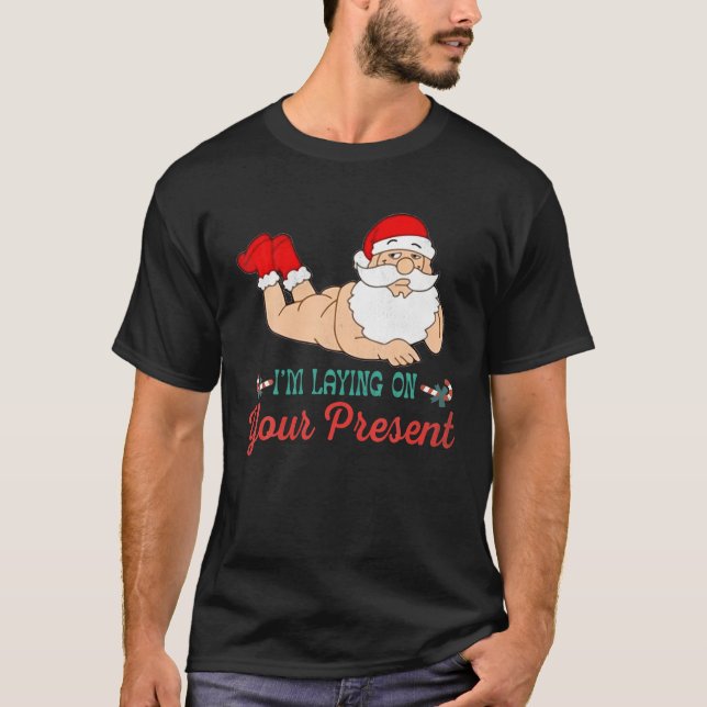 Camiseta Me estoy quedando con tu fiesta de Santa Swe (Anverso)