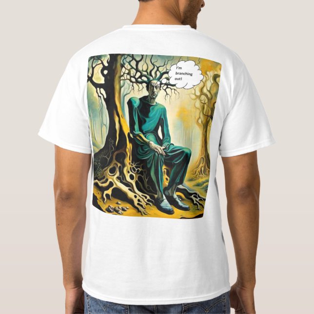 Camiseta Me estoy ramificando (Reverso)