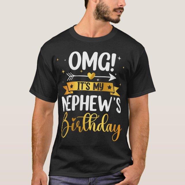 Camiseta Me Felicito El Cumpleaños De Mi Sobrino (Anverso)