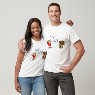 Camiseta me francés tú divertido americano patata actitud t