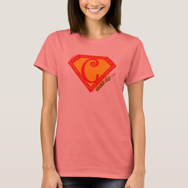 Camiseta Me gané mi "Super C" en SlightlyOff.com (Anverso)