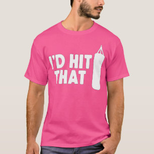 Camiseta Me Golpearía Ese Boxeo De Boxeo