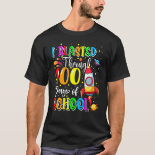 Camiseta Me Golpeé Durante 100 Días De Escuela 100 Días Sma