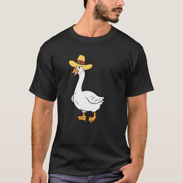 Camiseta Me Goose Ta Mexican Goose Puns (Anverso)