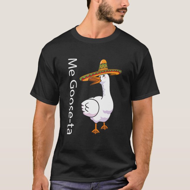 Camiseta Me Goose Ta Mexicano (Anverso)