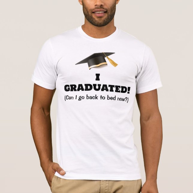 Camiseta Me gradué (Anverso)
