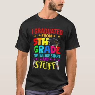 Camiseta Me Gradué De 5º Graduado