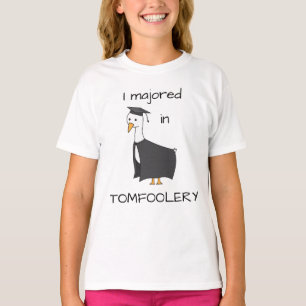 Camiseta Me gradué en Tomfoolery Goose Kids