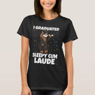 Camiseta Me Gradué Grado Grad Sloth Grad de Cum Laude