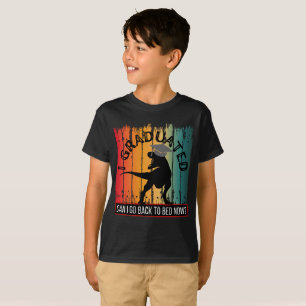 CAMISETA ME GRADUÉ, ¿PUEDE VOLVER A LA CAMA AHORA?