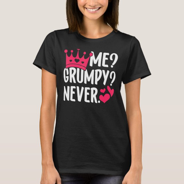Camiseta Me Grumpy Nunca Fue Idea Aburrida Para Mujeres Chi (Anverso)