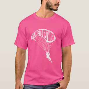 Camiseta Me Gusta Alzarme - Skydive Paracaidista De Skydive