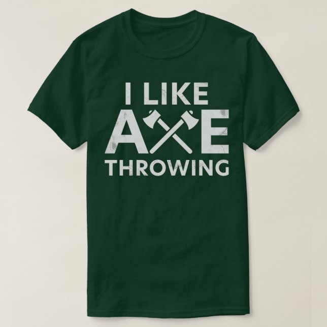 Camiseta Me gusta Ax Throwing Classic TShirt (Diseño del anverso)