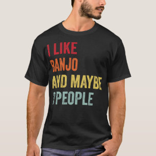 Camiseta Me Gusta Banjo Quizá 3 Personas
