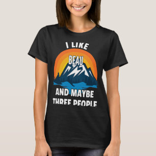 Camiseta Me Gusta Beau Y Quizá Tres Personas
