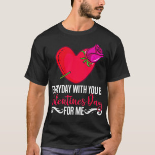 Camiseta Me Gusta Berry Mucho Feliz Día de San Valentín