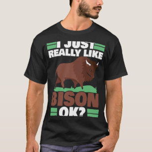 Camiseta Me Gusta Bison Ok Bull Buffalo Whisperer