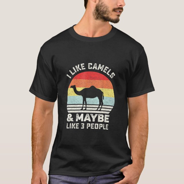 Camiseta Me Gusta Camels Animal Camel (Anverso)