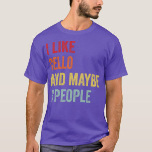 Camiseta Me Gusta Cello Quizá 3 Personas